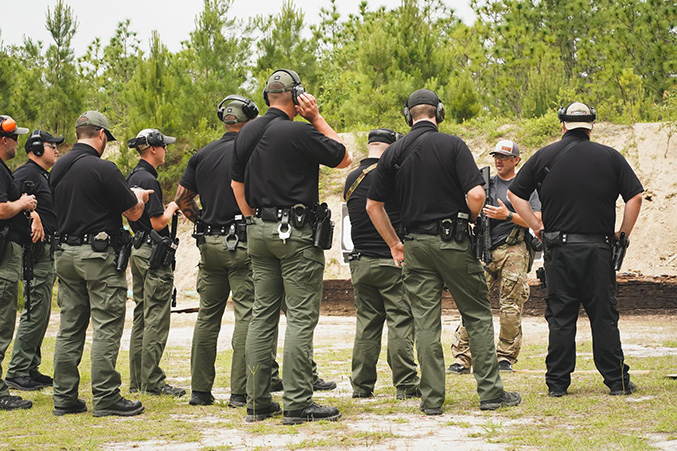 Leland Police Officer training