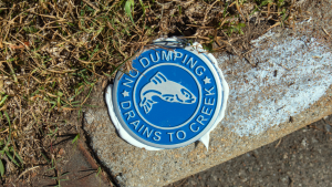 Participate in Storm Drain Marking for Creek Week
