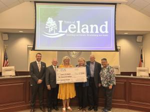 Town of Leland Receives $10,000 FOCUS Broadband Grant