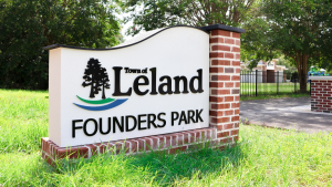 Founders Park sign