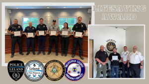 First Responders Recognized with Lifesaving Awards