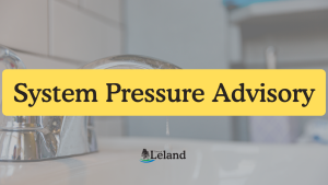 Brunswick County Public Utilities System Pressure Advisory