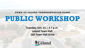 Town of Leland Seeks Community Input on Roadway Safety and Future Transportation Plans