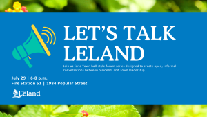 Let's talk leland 