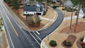 road resurfacing in magnolia greens