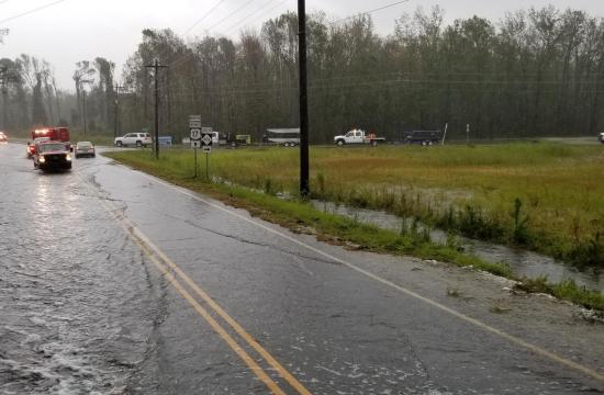 Flooded Roadway 