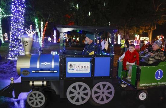 Leland in Lights Train