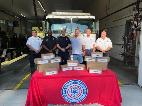 KnoxBox Program Expands Thanks to Friends of Leland Public Safety Donation