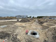 Olde Waterford Way Extension Project Storm Drain Installation