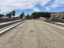 Olde Waterford Way Extension Project Sidewalk Installation