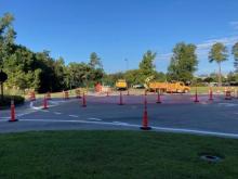 Construction of Roundabout