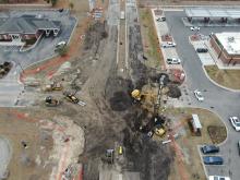 Ocean Gate Plaza Construction