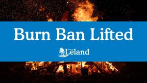 Burn Ban Lifted