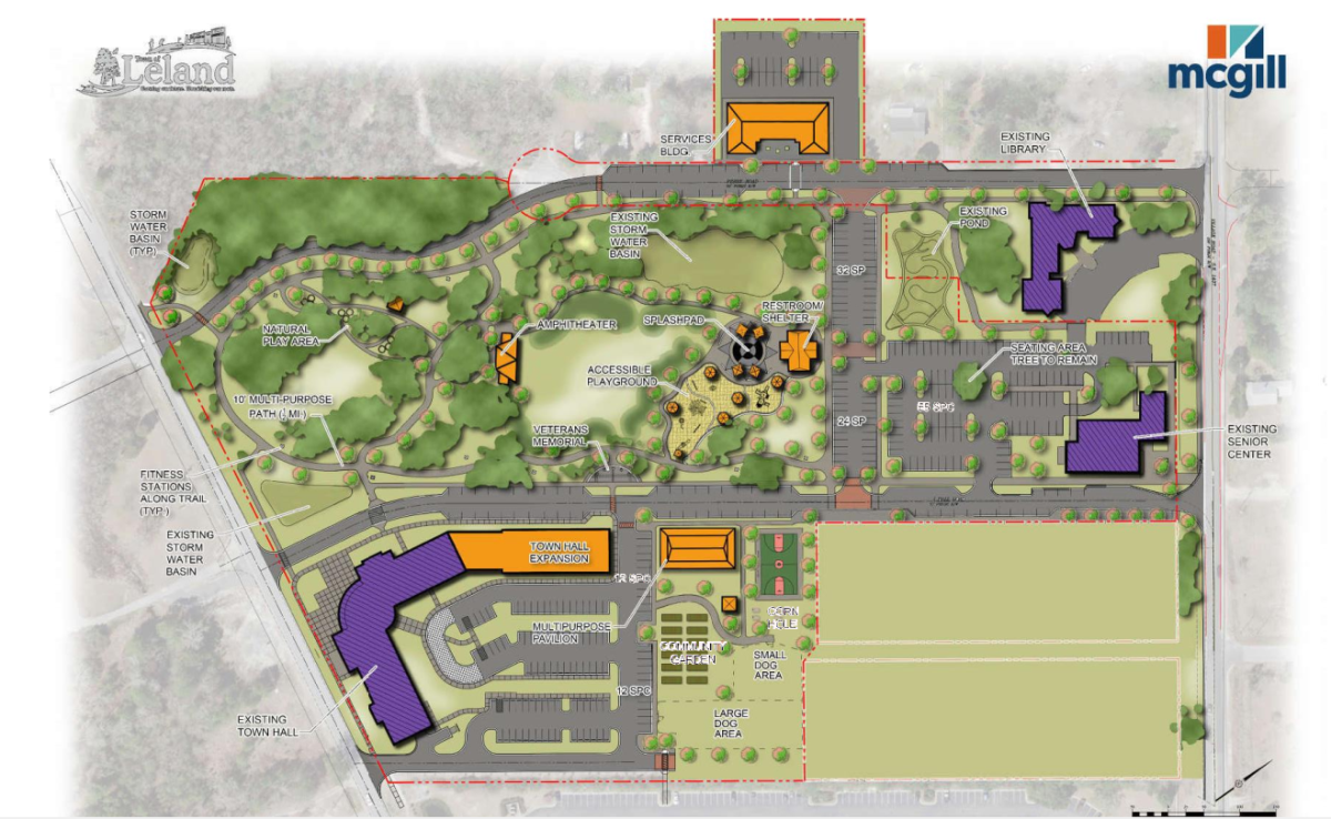 Founders park map