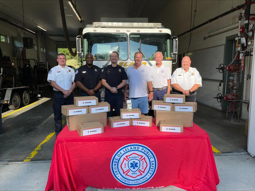 KnoxBox Program Expands Thanks to Friends of Leland Public Safety Donation
