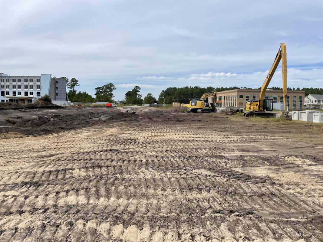 Olde Waterford Way Extension Under Construction