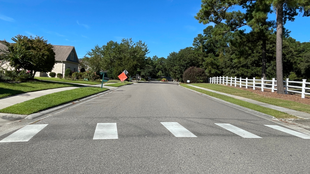 magnolia greens road crossing