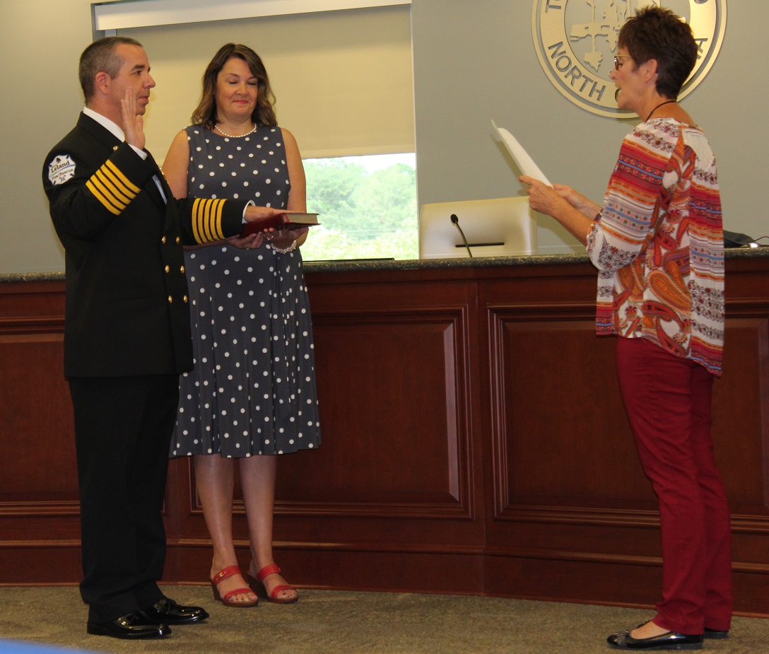 Chris Langlois Swear In