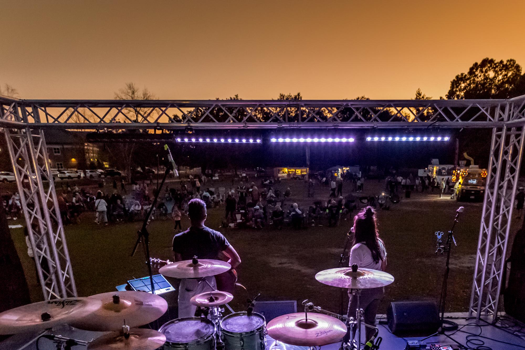 Free concert in Founders Park 