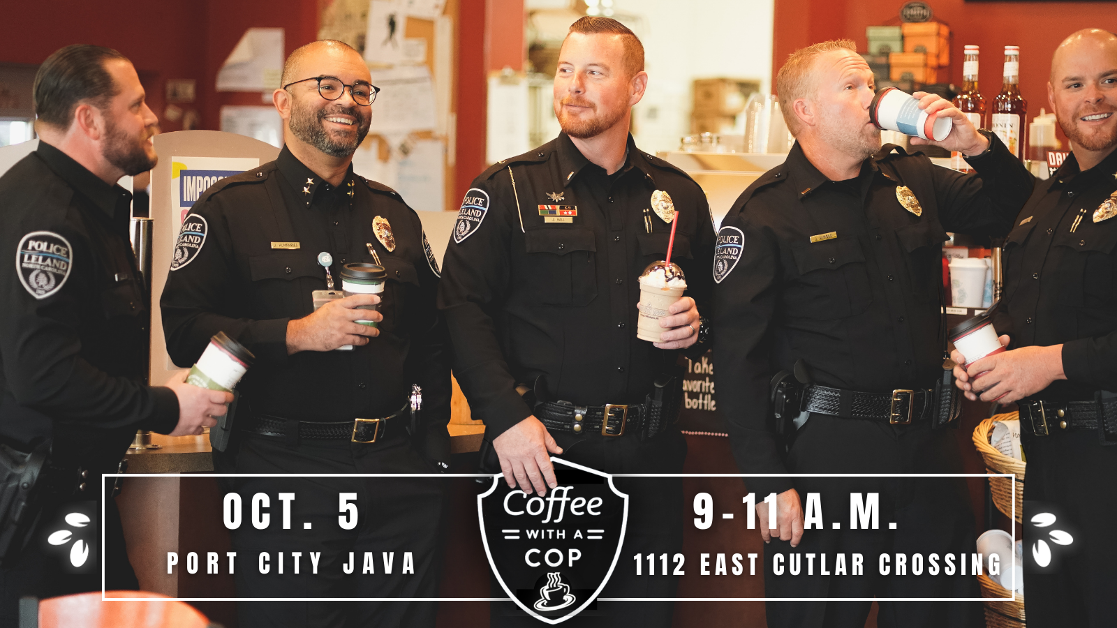 Coffee With a Cop Town of Leland, NC