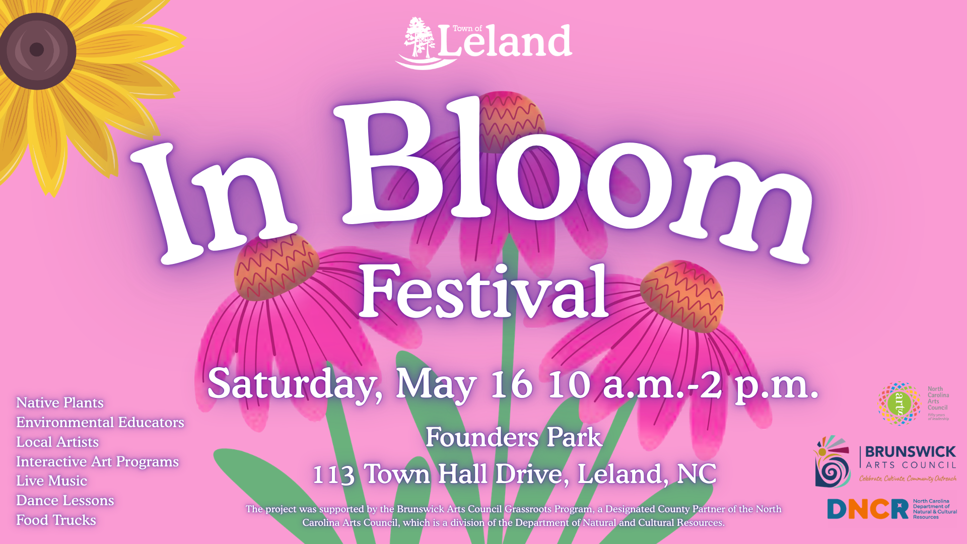 In Bloom Festival Information