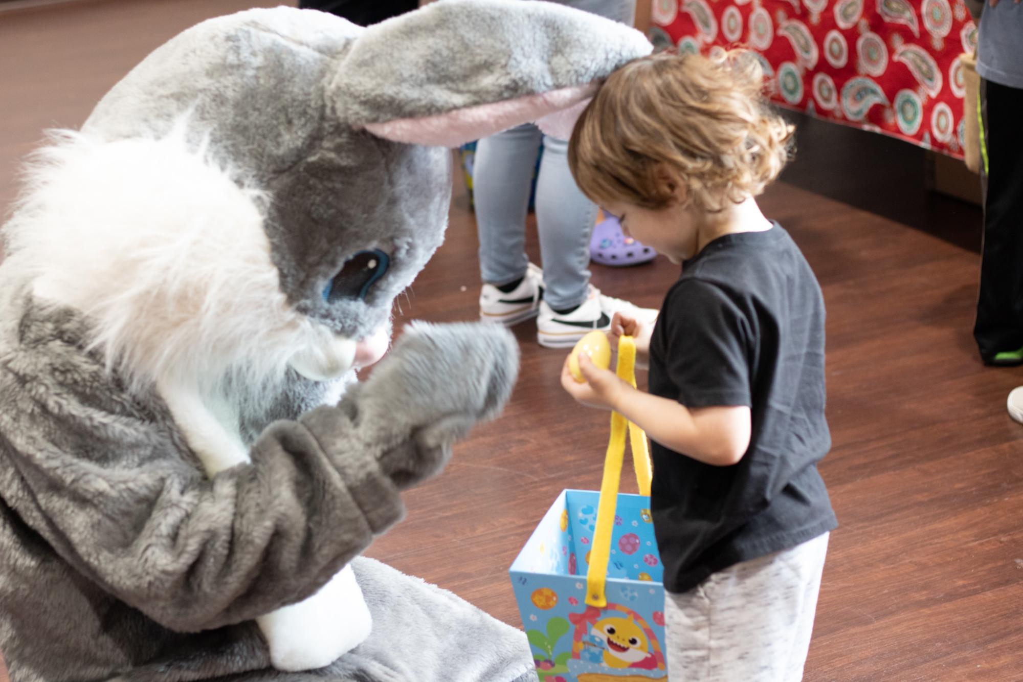 Easter Bunny with Kid