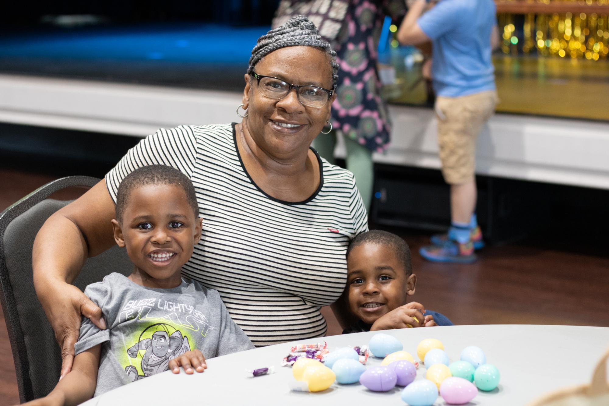 Family with Eggs