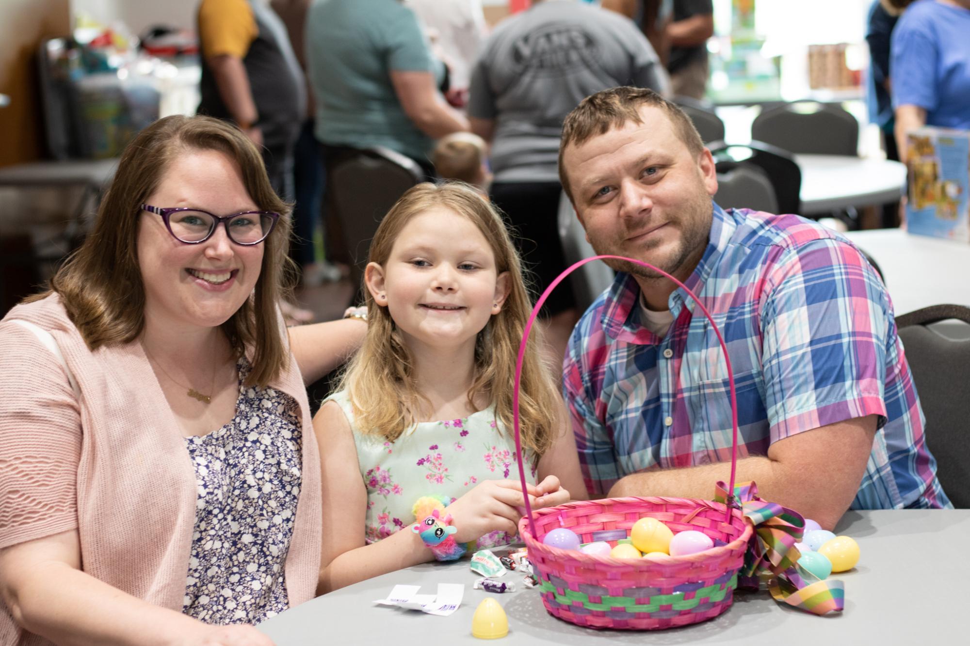 Family with Eggs