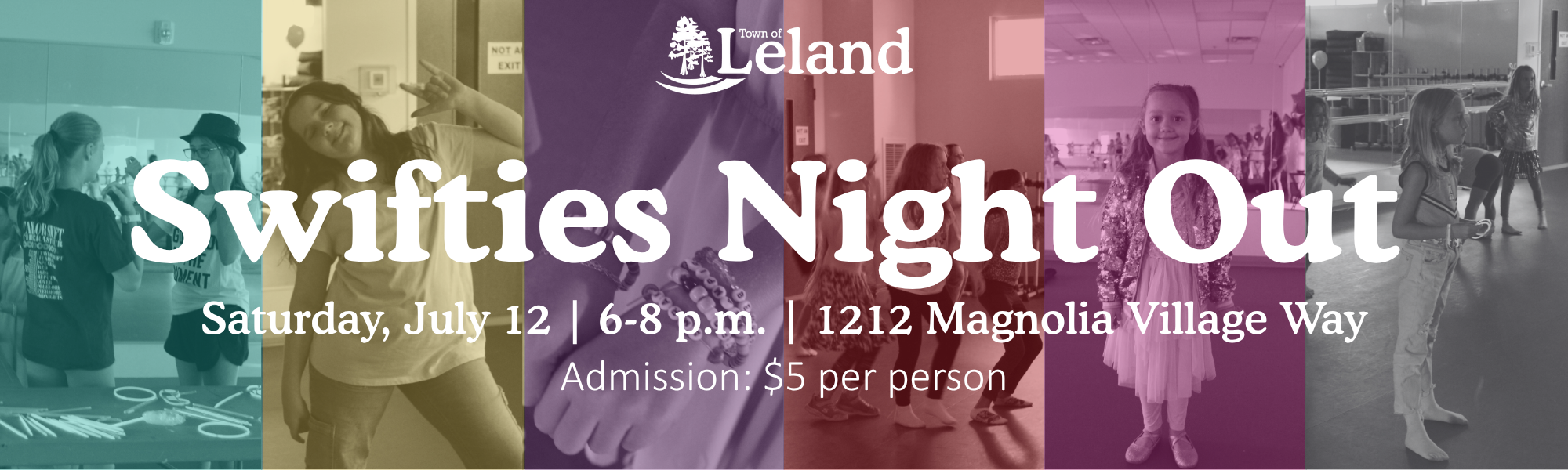Swifties Night Out graphic with event information