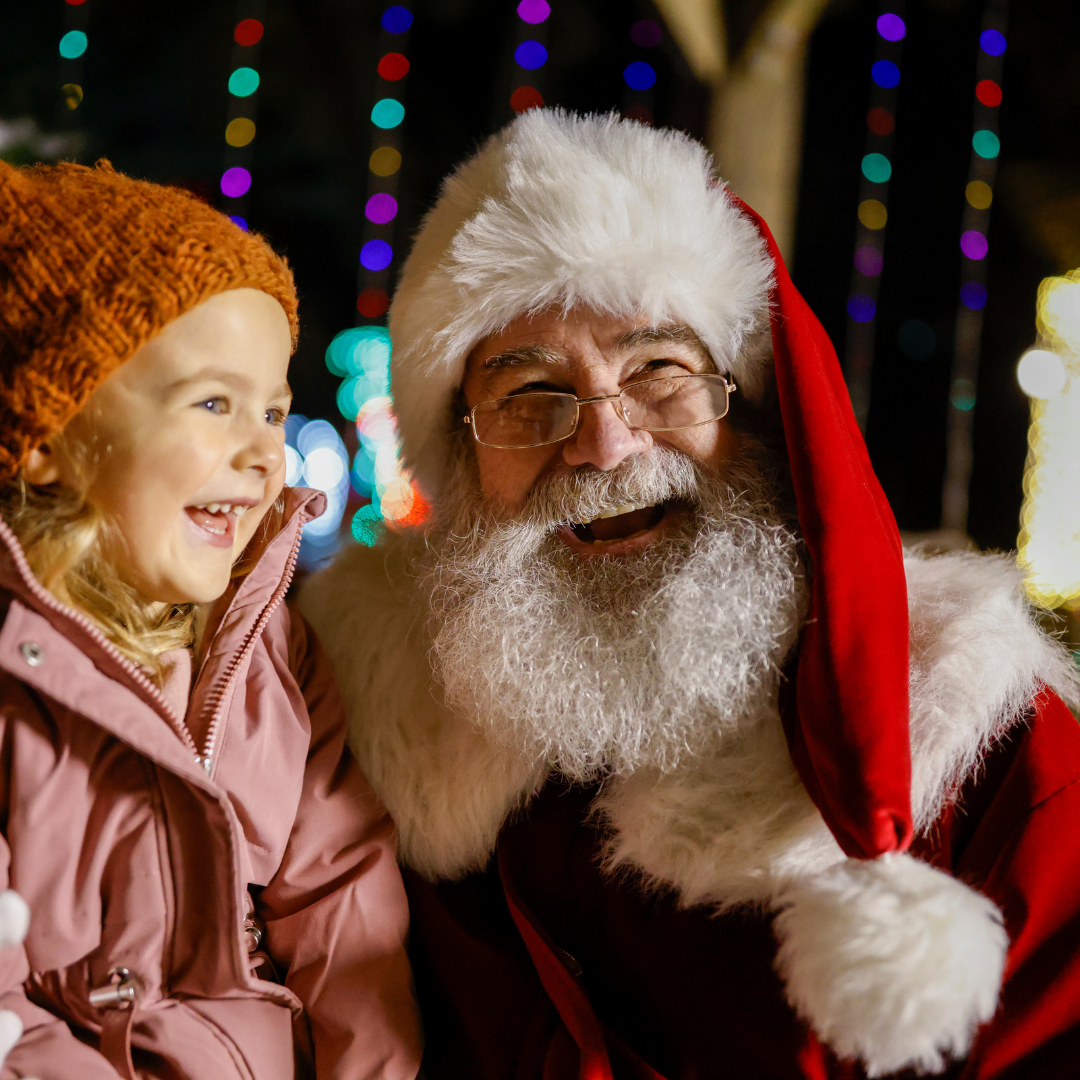 kid and santa